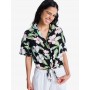 Camisa Roxy Salty Sweet Printed