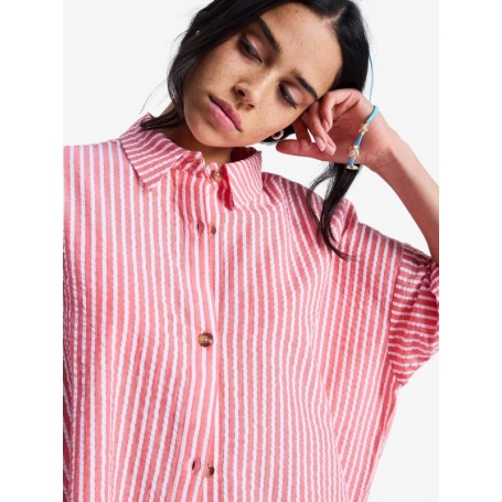 Camisa Roxy Beach Nostalgia Stripe